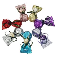 Dekorlu Çiçek Baton Bütün Antep Fıstıklı & Fındıklı Çikolata