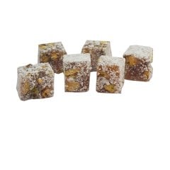 Duble Antep Fıstıklı Çifte Kavrulmuş Hindistan Cevizli Lokum